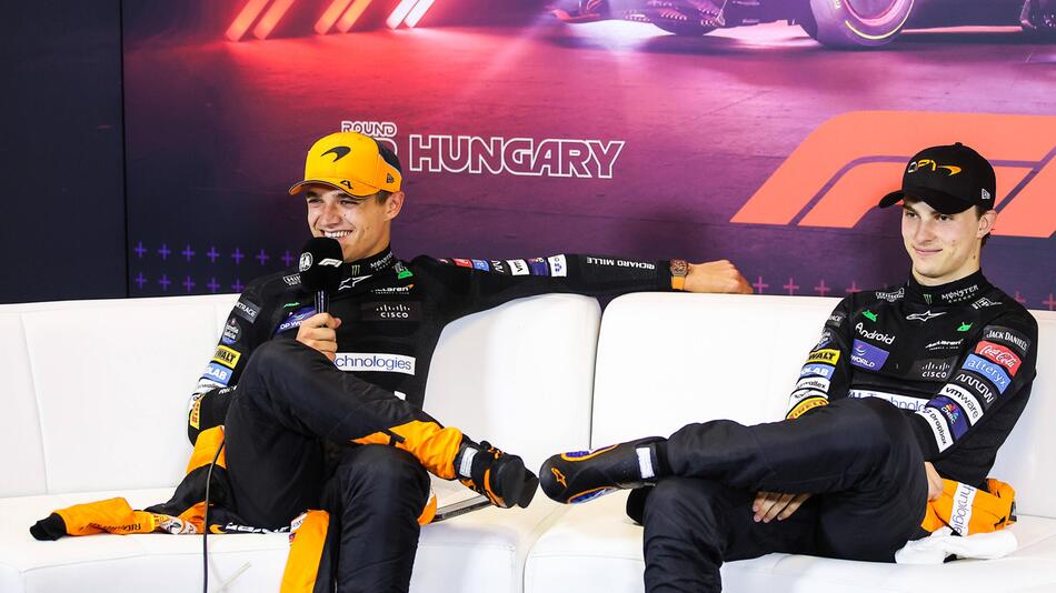 Lando Norris, Oscar Piastri, Mclaren, Formel 1