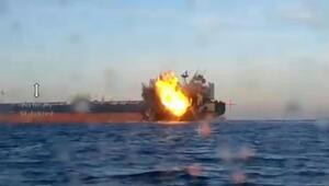 Attacke mit einer Seedrohne auf einen russischen Öltanker