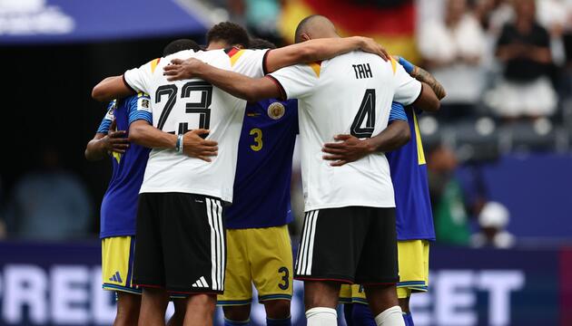 Gemeinsames Gebet bei Fussball-WM