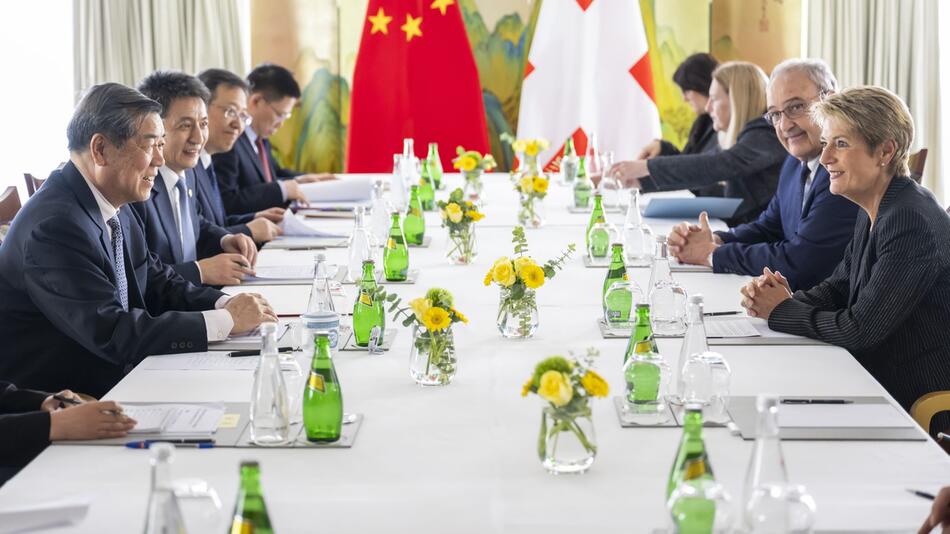 Bilatereale Treffen in Genf: Schweiz - China
