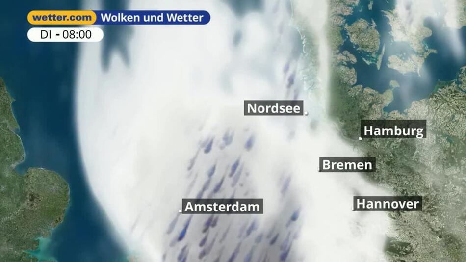 "Nordsee: Dein Wetter für Deine Region!"