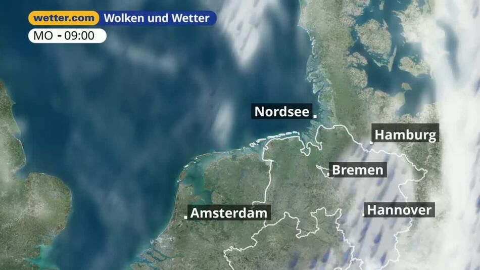 "Nordsee: Dein Wetter für Deine Region!"