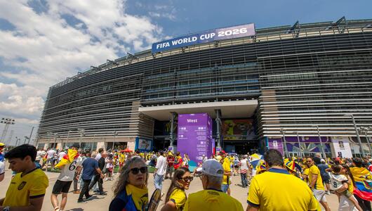 Das MetLife Stadium in East Rutherford/New Jersey: Hier findet das WM-Finale statt.