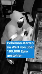 Dieb klaut seltene Pokémon-Karten