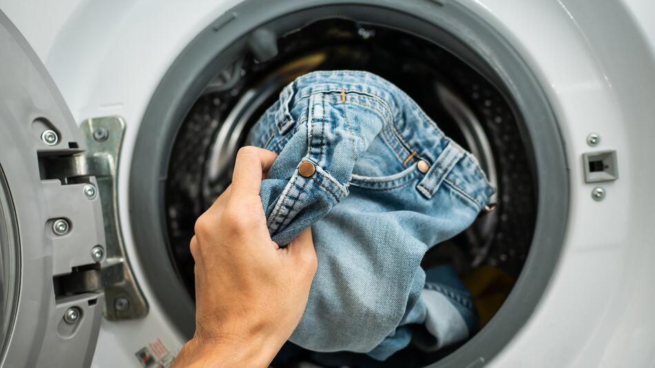 Jeans waschen