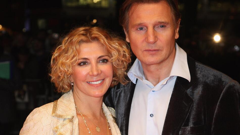 Liam Neeson und Natasha Richardson 2008 in London