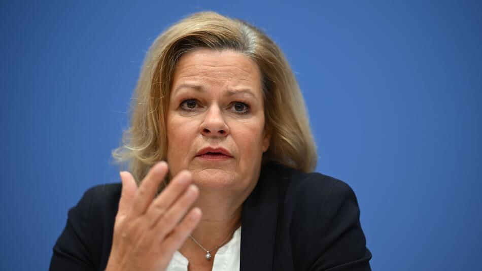 Innenministerin Nancy Faeser