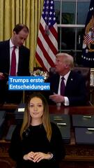 Trumps erster Tag