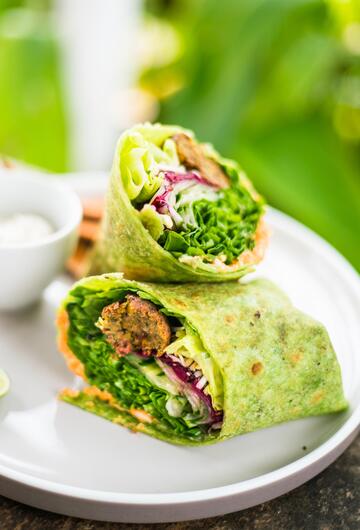 Zucchiniwrap, Tik Tok, Gemüse, Gesund