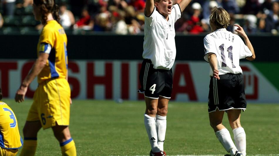 Nia Künzer im WM-Finale 2003