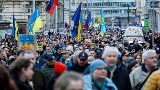 Ukraine-Krieg - Jahrestag Kriegsbeginn