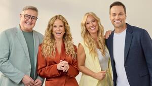 Das ist das neue Moderations-Quartett bei "Punkt 12", das sich in zwei Duos aufteilt (v.l.) ...