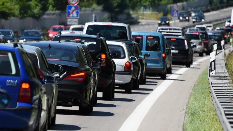 Stau auf Bayerns Autobahnen