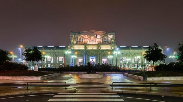 Bahnhof Milano Centrale, Architekt Ulisse Stacchini, Mailand, Lombardei, Italien, Europa