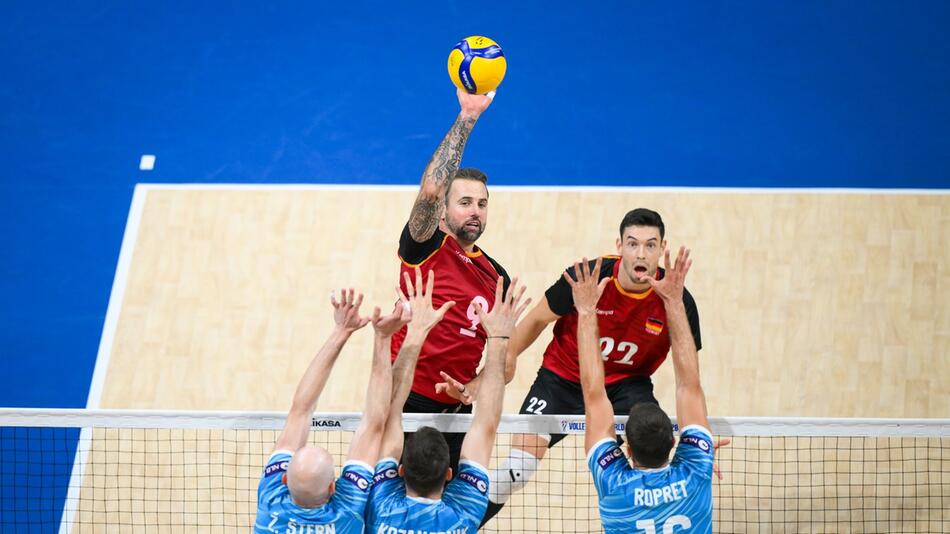 Volleyball-WM: Slowenien - Deutschland
