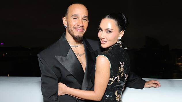 Kim Kardashian und Lewis Hamilton bei einem Auftritt in Los Angeles im September.