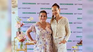 Die schwangere Jeanette Biedermann (l.) mit Fünffach-Mutter Alessandra Meyer-Wölden: keine Tipps ...