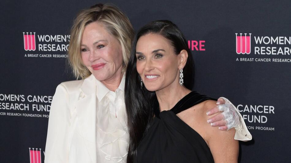 Melanie Griffith und Demi Moore besuchten beide das Event "Unforgettable Evening".