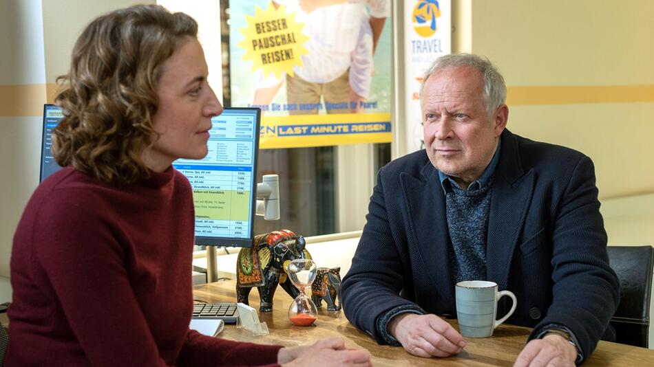 Axel Milberg (hier mit Maren Eggers) hatte am 16. März seinen letzten Auftritt im "Tatort".