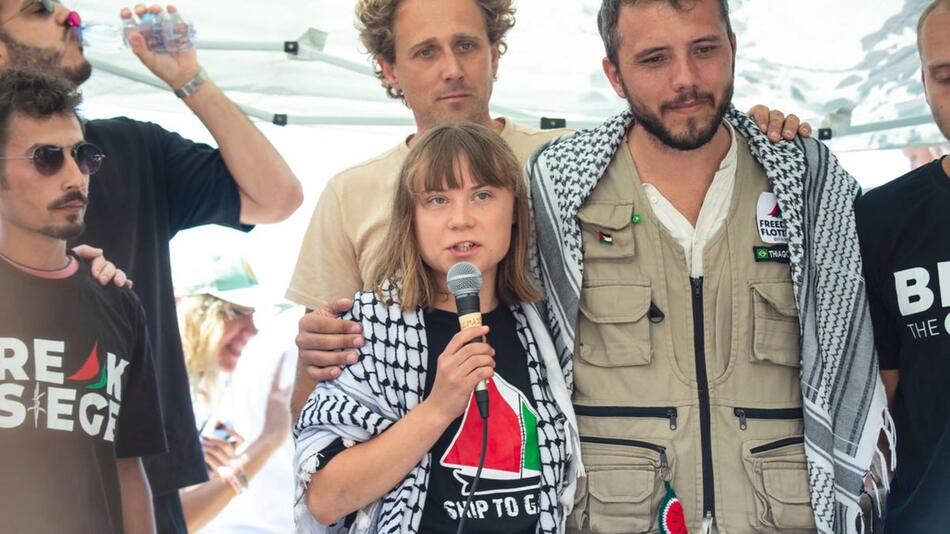 Greta Thunberg an Bord – Aktivisten wollen nach Gaza segeln
