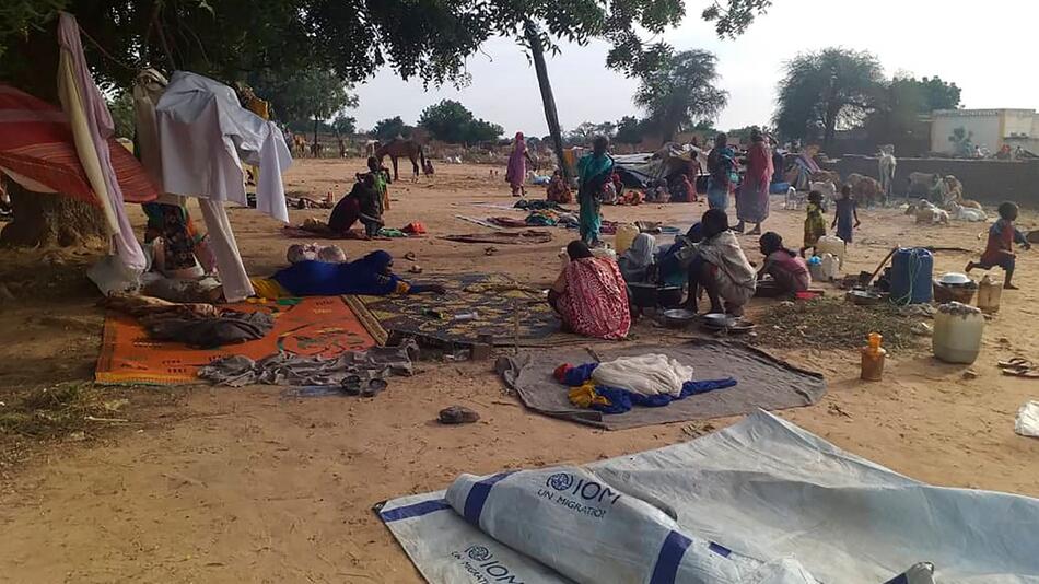 Flüchtlinge in Darfur