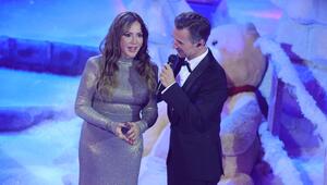 Simone Thomalla (l) und Florian Silbereisen