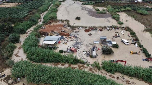Unwetter auf Kreta