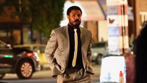 Michael B. Jordan am "Miami Vice '85"-Filmset in New York City.