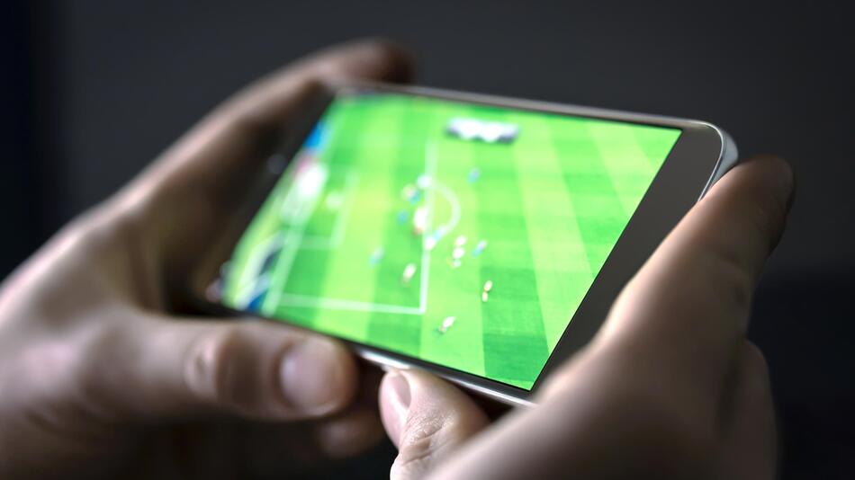 Smartphone, Fussball, Gaming