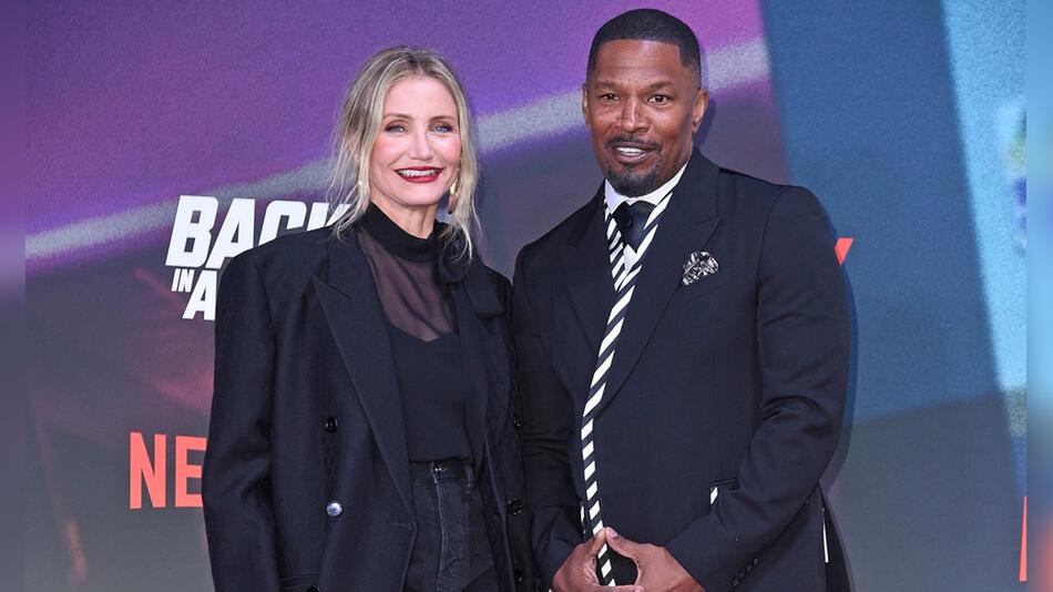 Cameron Diaz und Jamie Foxx in Berlin.