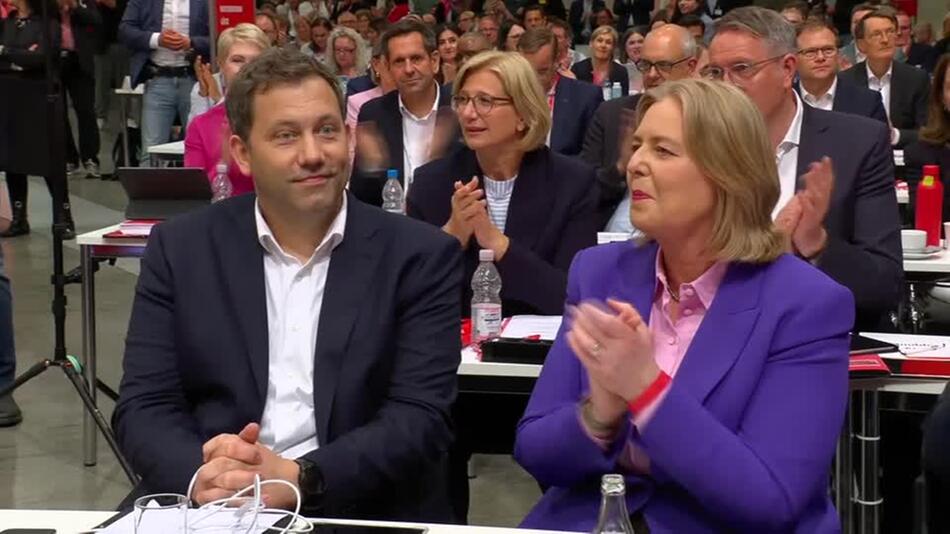 Bas und Klingbeil als SPD-Vorsitzende gewählt