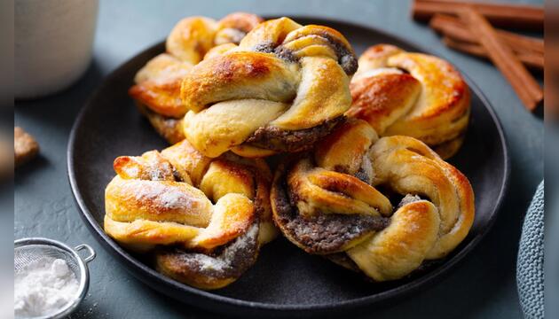 Die Zimt-Kardamom-Knoten bringen ein Stück Skandinavien in die eigenen vier Wände.