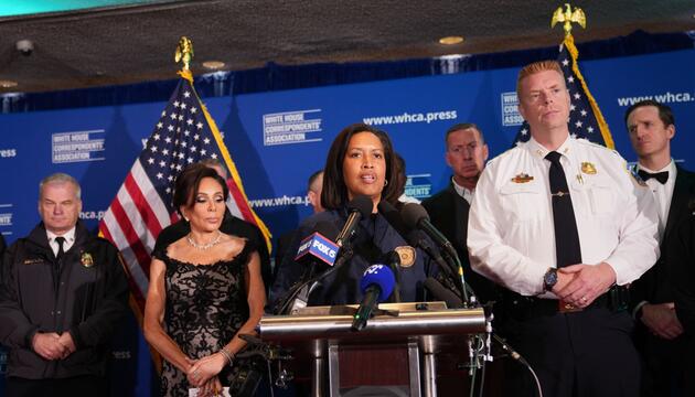 Schüsse bei Dinner mit Trump