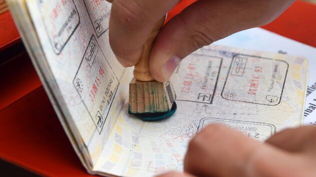 Reisepass Stempel