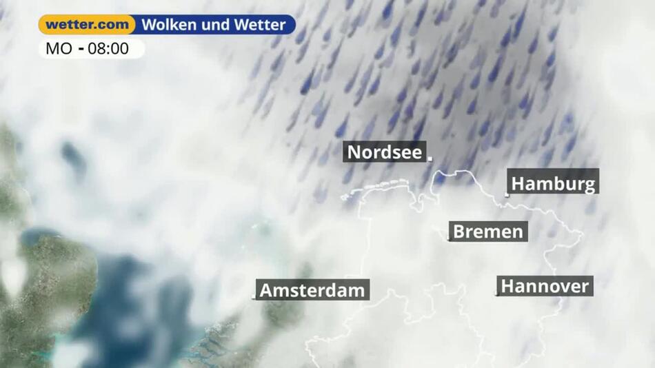 "Nordsee: Dein Wetter für Deine Region!"