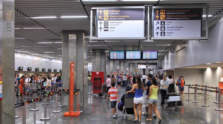 Flughafen Galeão in Rio de Janeiro