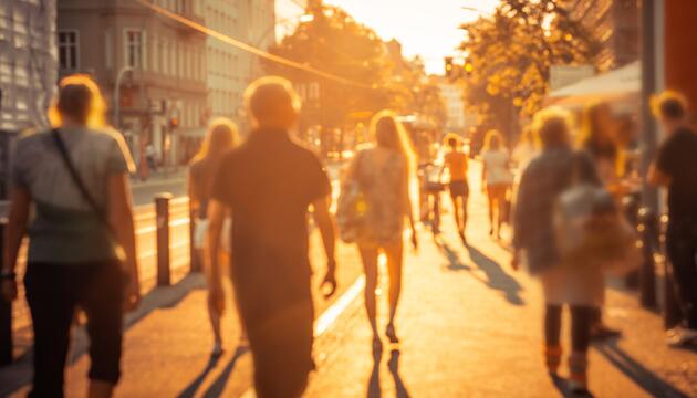 heisser Sommertag in Berlin