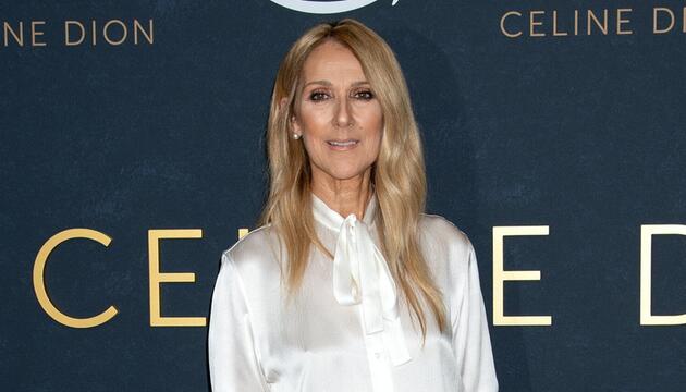 Céline Dion verabschiedet sich von Peabo Bryson.