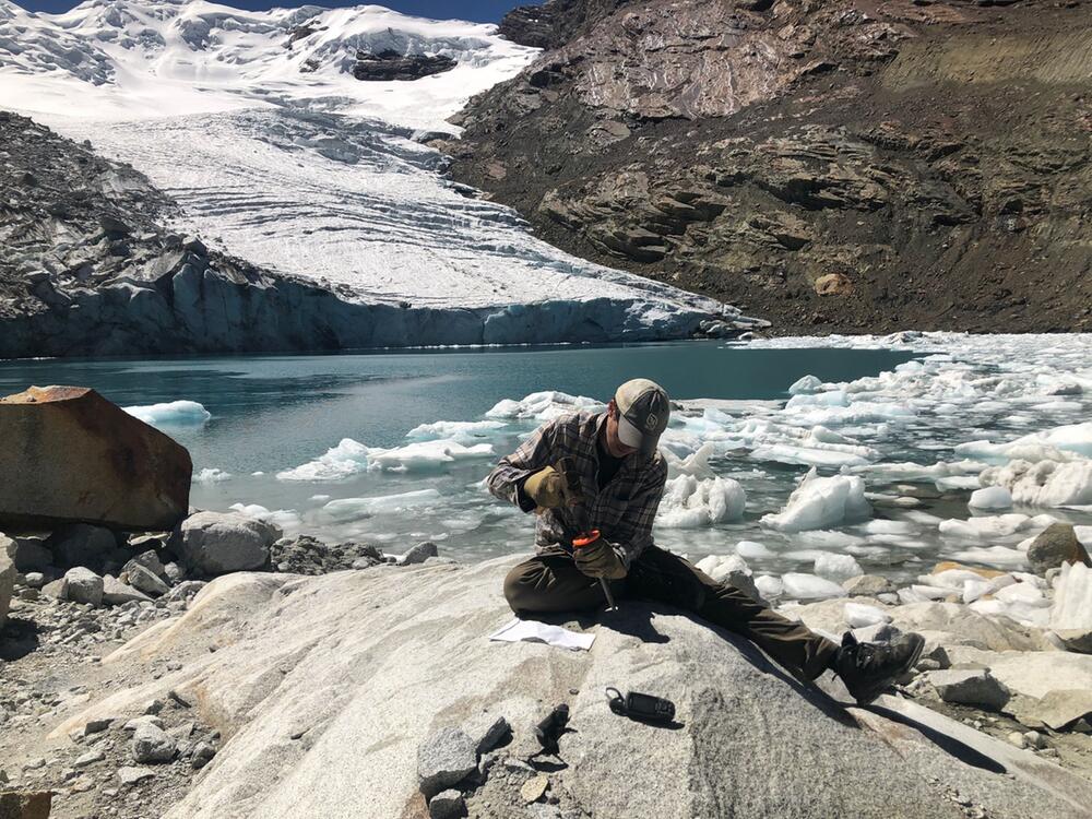 Schmelzende Anden-Gletscher