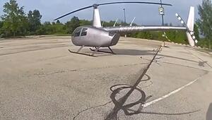 Keine Lust auf die Landstrasse: Rentner fliegt mit dem Hubschrauber zum Shoppen