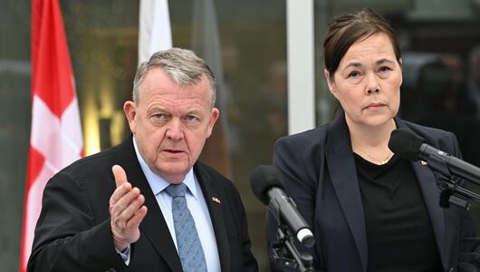 Aussenminister von Grönland und Dänemark in Washington