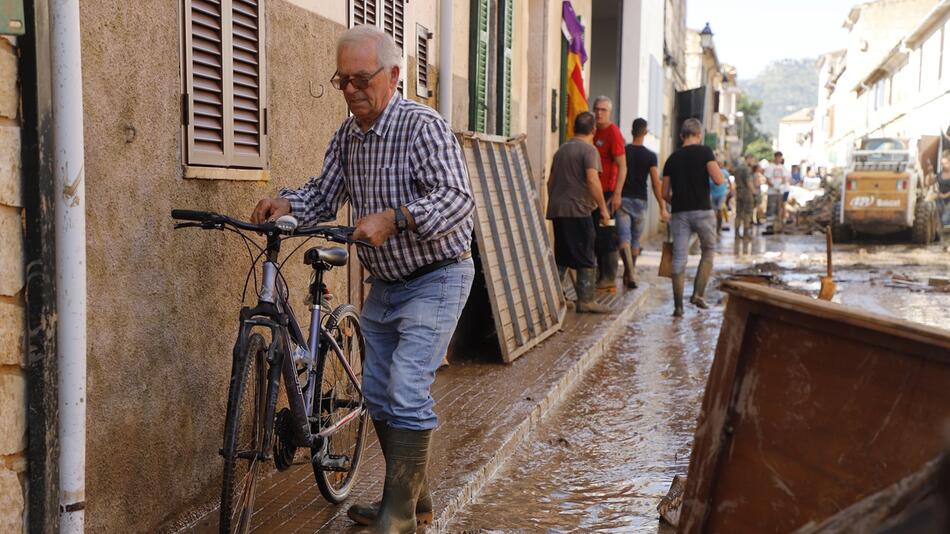 Nach Unwetter auf Mallorca