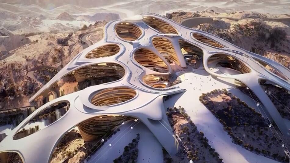 Saudi-Arabien: Hier soll ein Skigebiet in der Wüste entstehen