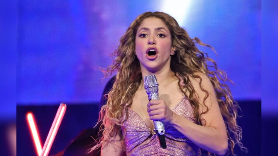 Shakira bei einem ihrer Konzerte.