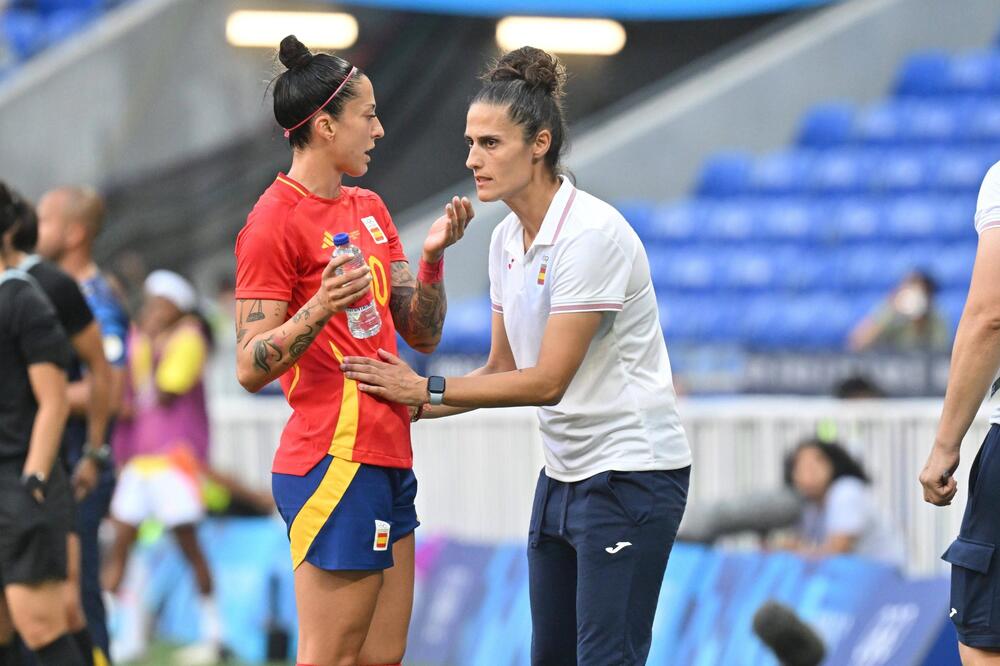 Bei Olympia 2024 spielte Jennifer Hermoso noch unter Nationaltrainerin Montse Tomé für Spanien.