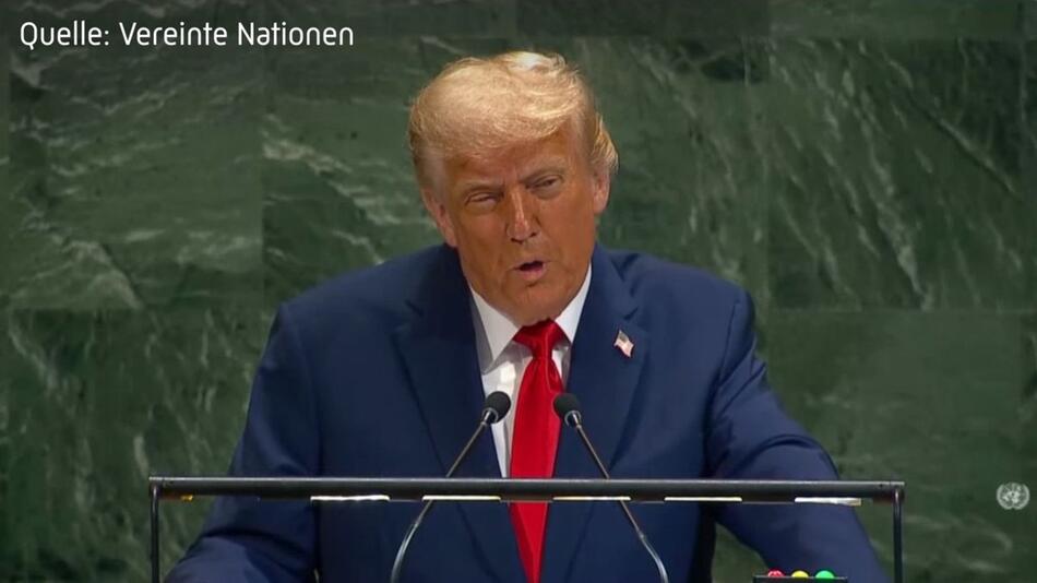 Breitseite gegen UN: Trump stellt sich als Friedenspräsident dar