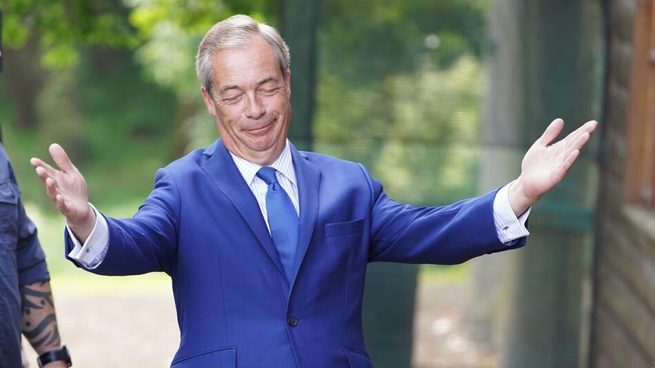 Wahl in Grossbritannien - Farage