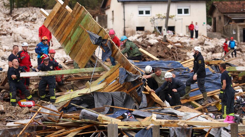 Nach Hochwasser in Bosnien-Herzegowina