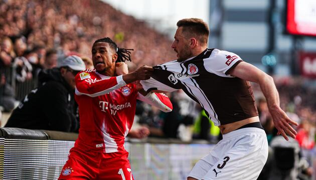 Michael Olise beim Spiel gegen den St. Pauli