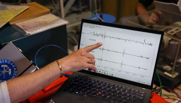 Seismologen bei der Arbeit